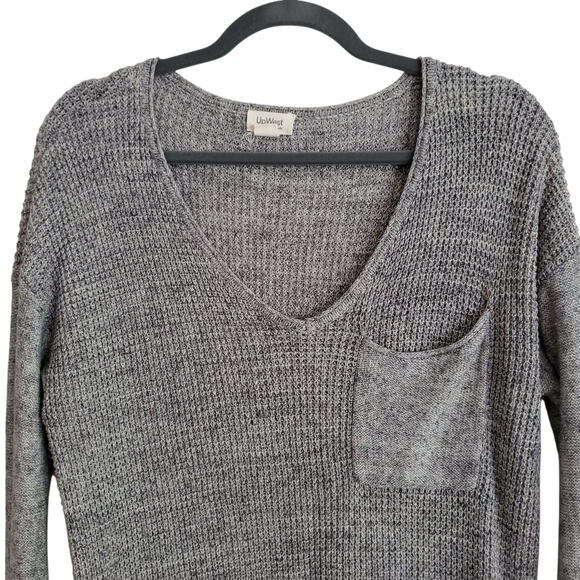 UpWest Lightweight V-Neck Sweater - Picture 3 of 7